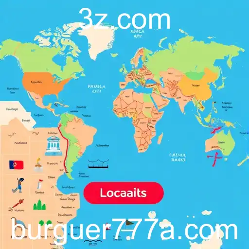 Explorando a Categoria 'Locais' no Jogo Burguer777.app